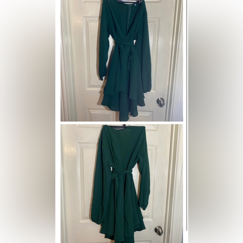 Green dress